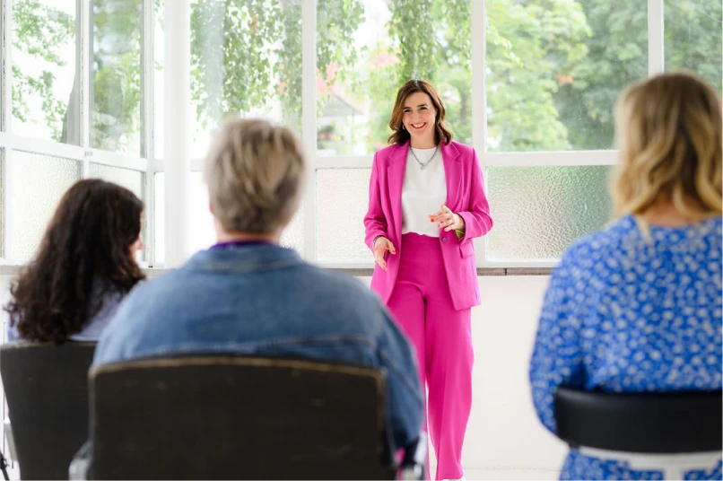 In der Coaching Session mit Astrid Steingrüber